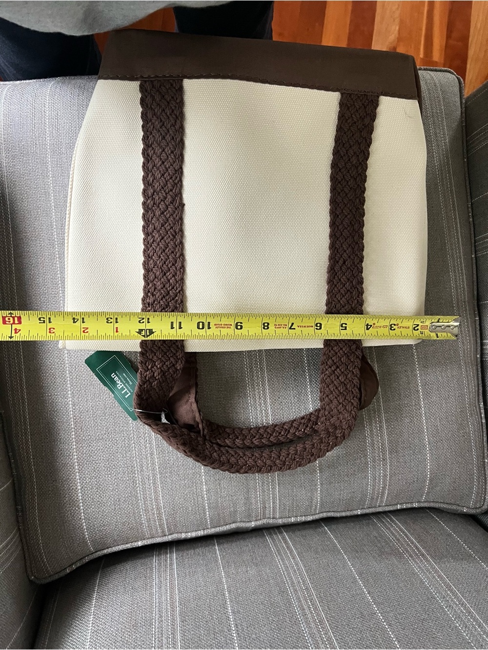 🌟NWT L.L.Bean SMALL Web Handled JAPAN Boat & Tote - Picture 11 of 11
